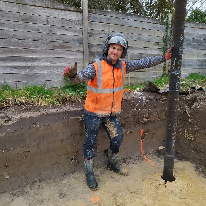 Vincent Gary fondateur Eco Pieux battus fonte ductile