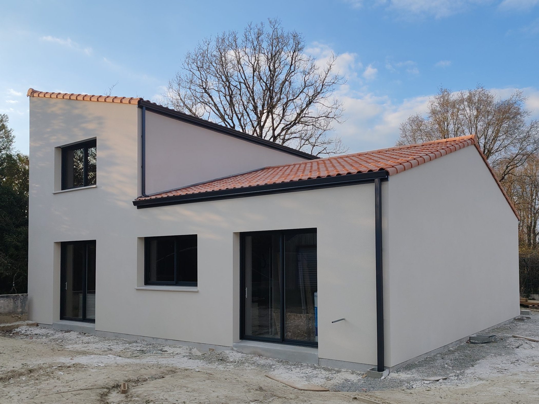 Fondation profonde - pieux battus cabinet dentaire Loire atlantique 44